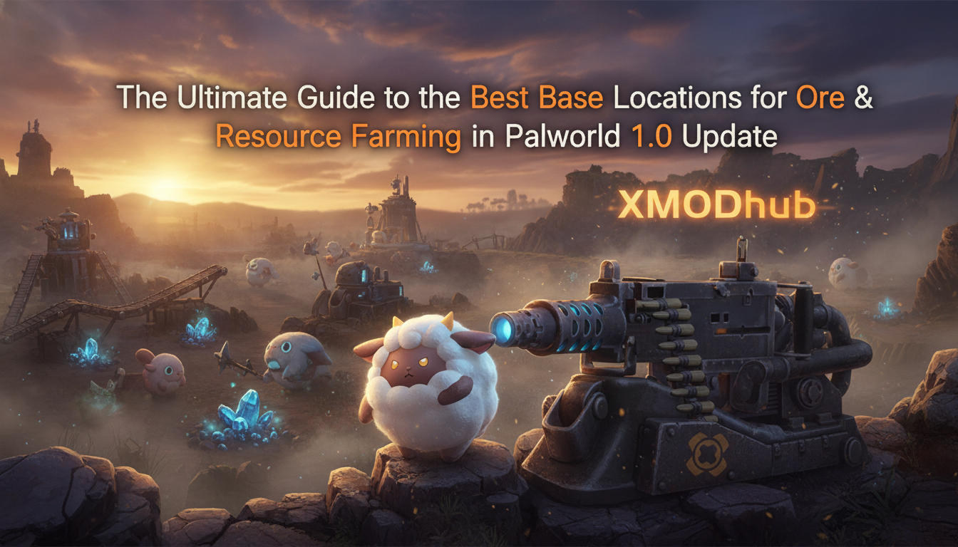 The Ultimate Guide to the Best Base Locations for Ore & Resource Farming in Palworld 1.0 Update
