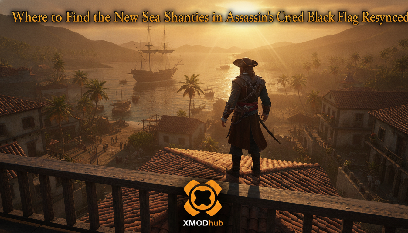 Where to Find the New Sea Shanties in Assassin’s Creed Black Flag Resynced