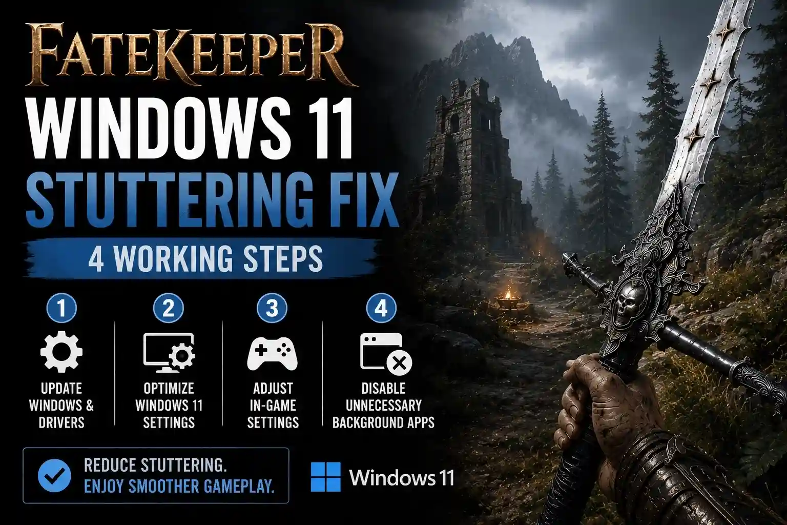 Windows 11で『Fatekeeper』のカクつきを解消する方法:効果的な4つのヒント