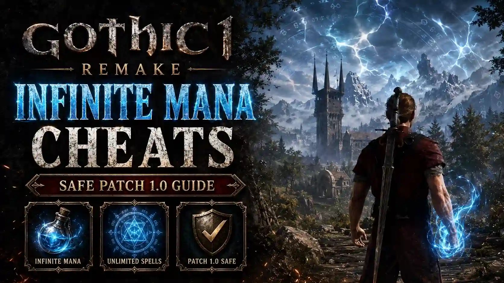 Gothic 1 Remake Infinite Mana Cheats: Safe Patch 1.0 Guide