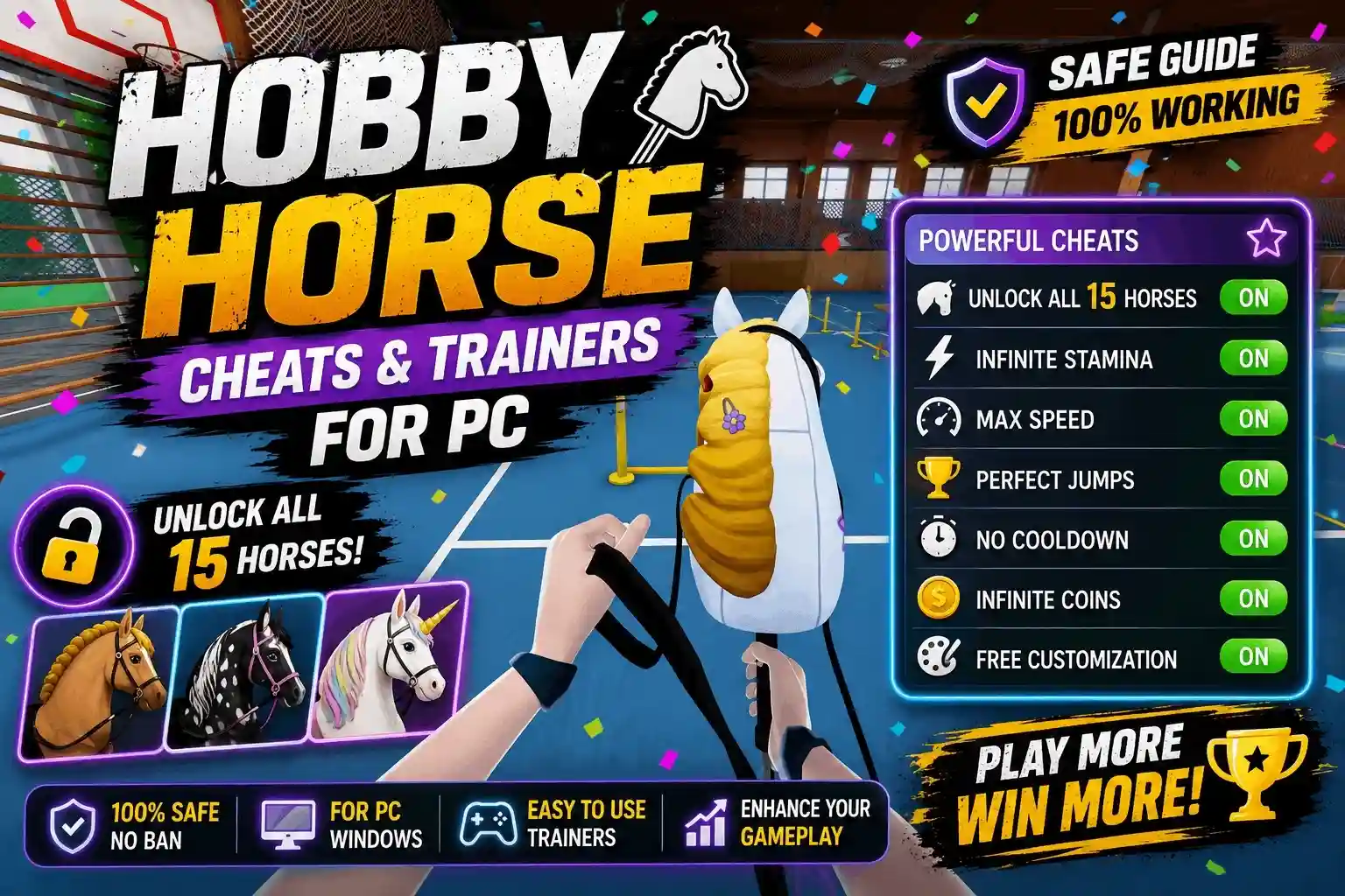 Hobby Horse Cheats & Trainers for PC Safe Guide