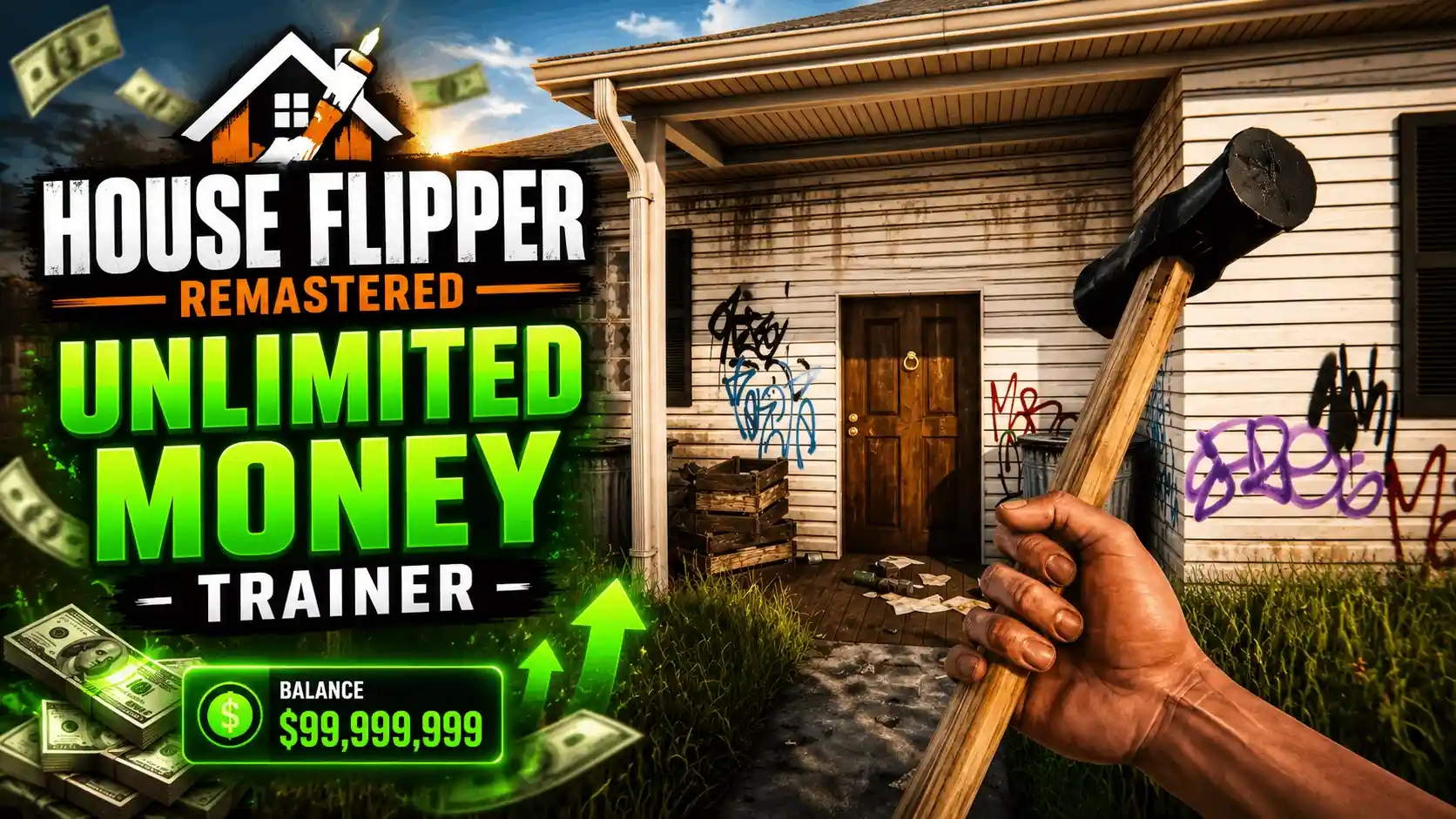 House Flipper Remastered Unlimited Money Trainer