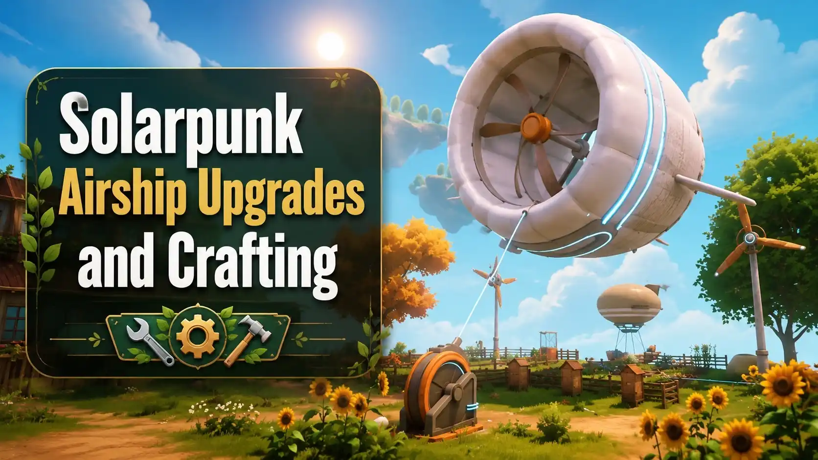 Solarpunk Airship Upgrades and Crafting: Complete Guide