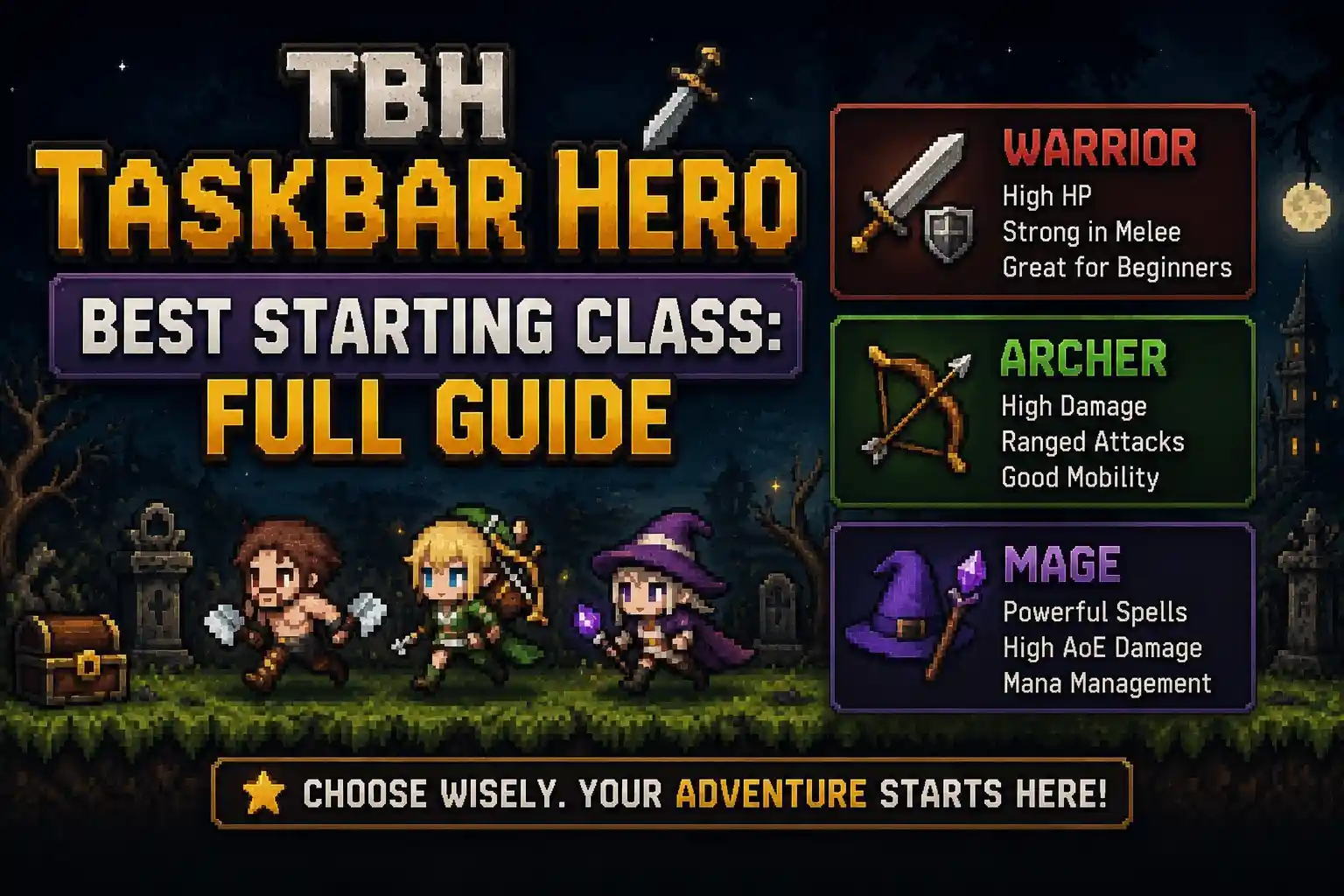TBH Taskbar Hero: Лучший стартовый класс — Полный гайд