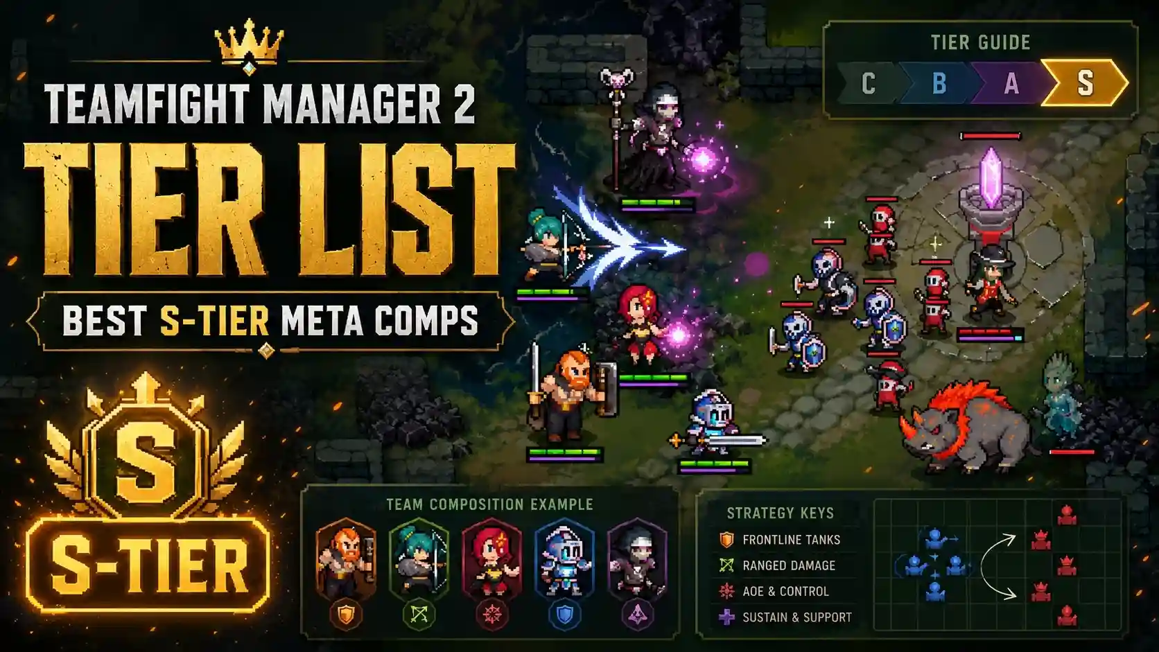 Teamfight Manager 2 Tier List Best S-Tier Meta Comps
