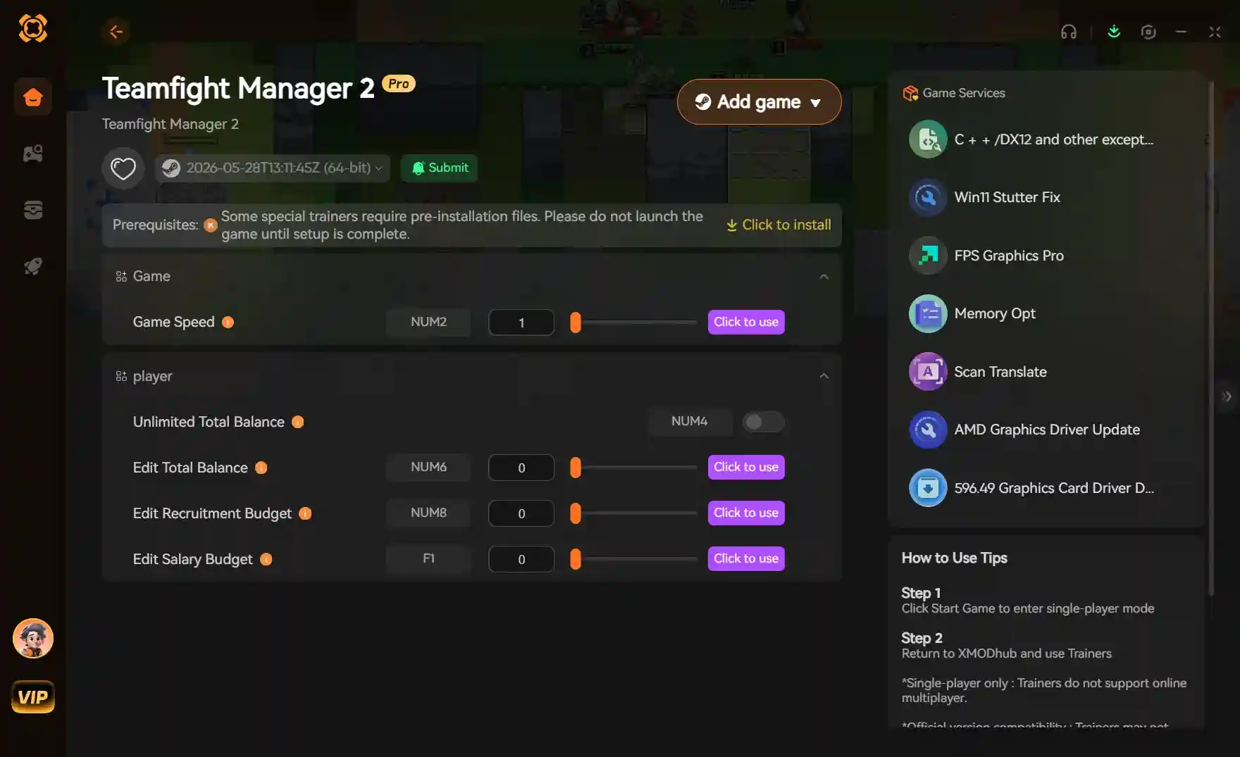 Teamfight Manager 2 Trainers & Mods — XMODHUB