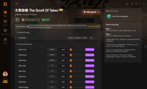 The Scroll of Taiwu Trainers & Mods — XMODHUB