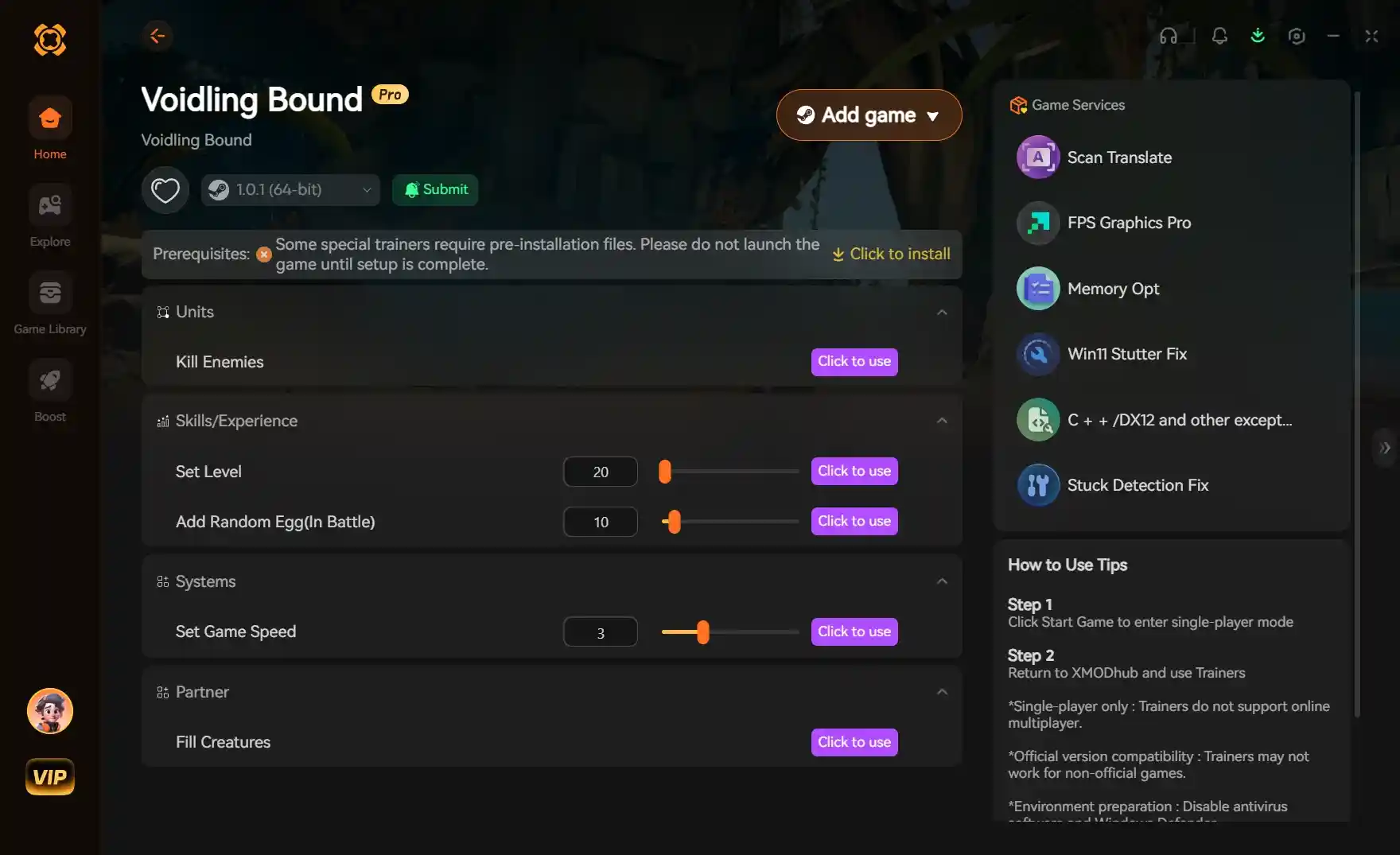Voidling Bound Save Editor vs Trainer: Full Guide