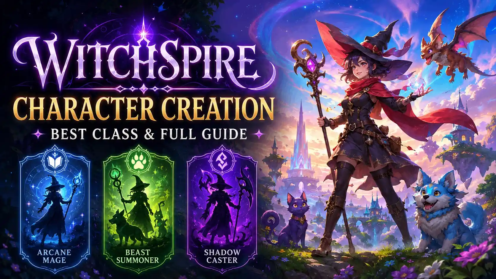 Witchspire Character Creation: Best Class & Full Guide