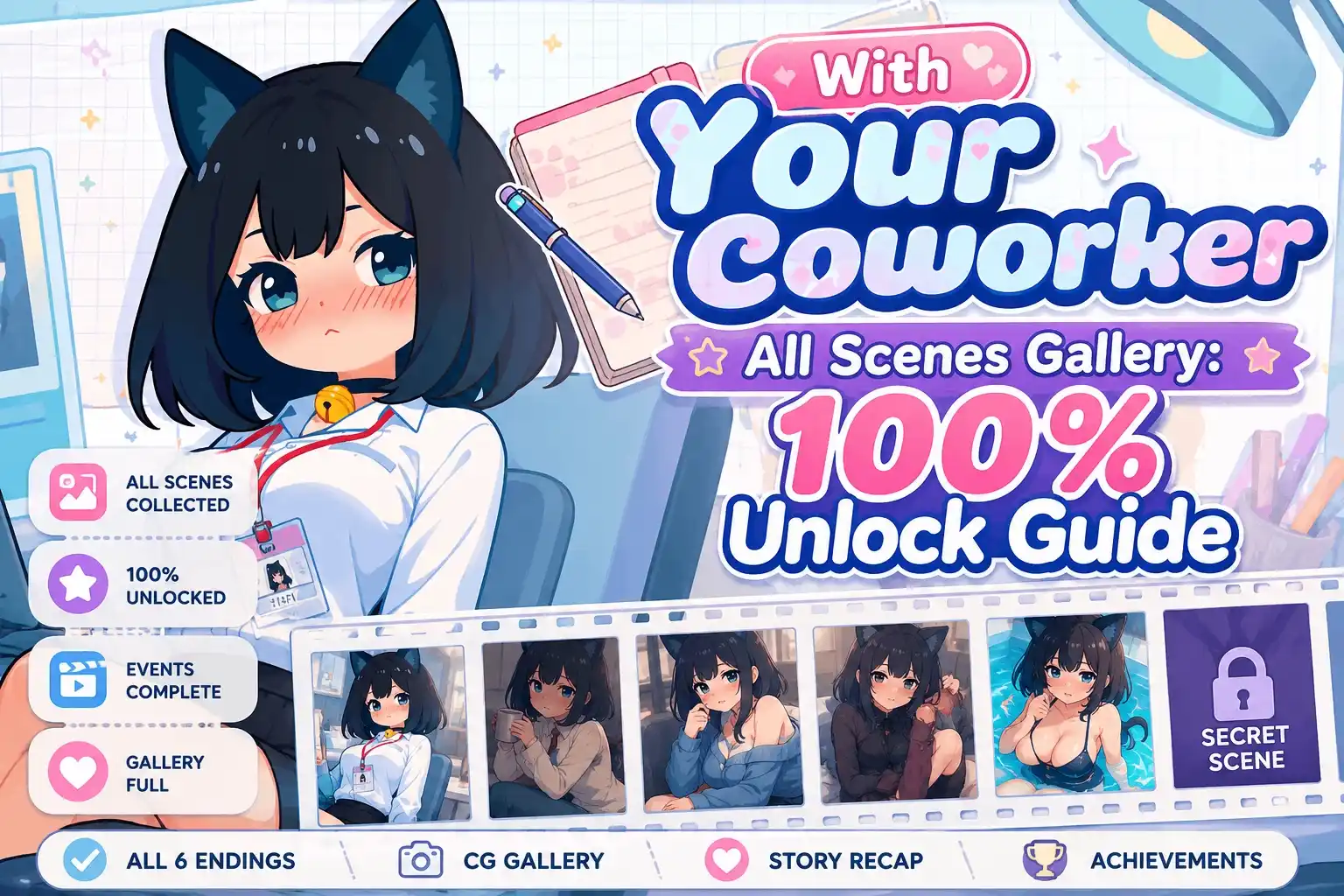 With Your Coworker All Scenes Gallery: 100% Unlock Guide