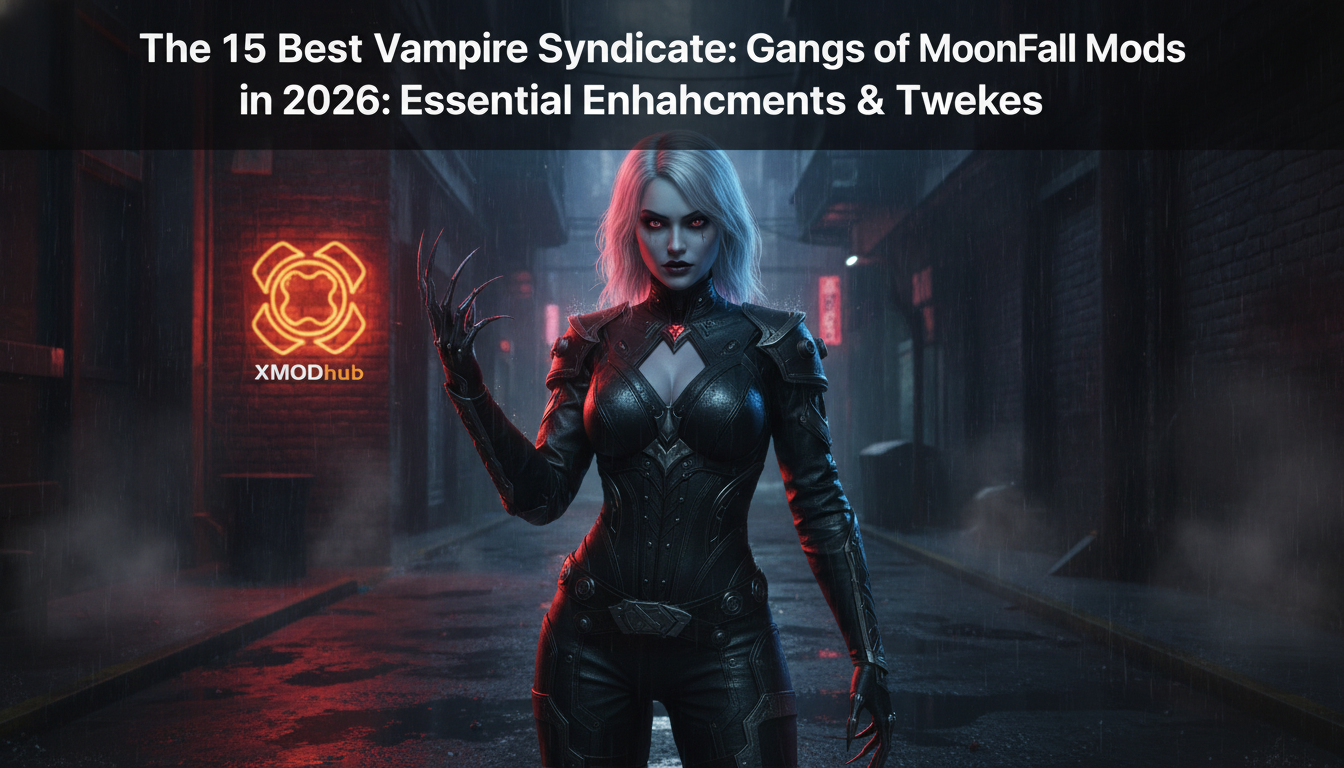 The 15 Best Vampire Syndicate: Gangs of MoonFall Mods in 2026: Essential Enhancements & Tweaks