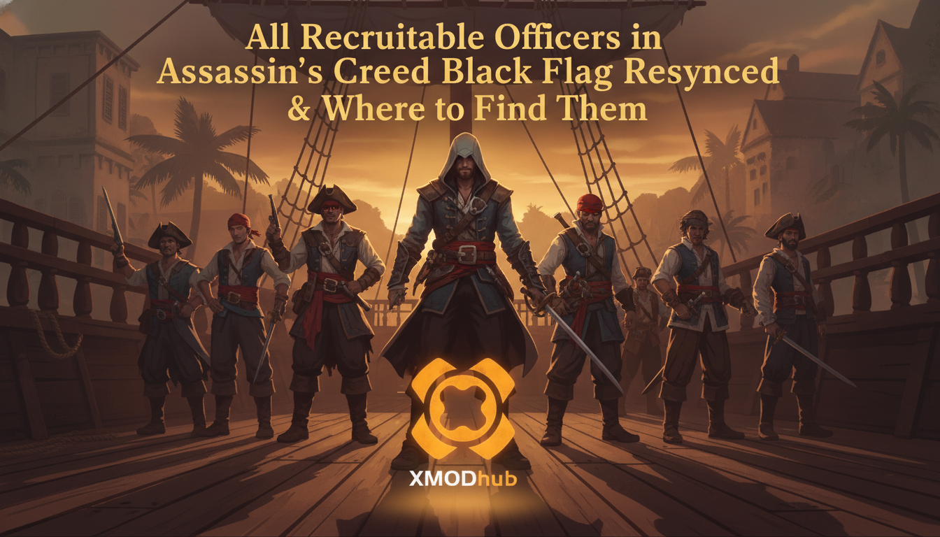 All Recruitable Officers in Assassin’s Creed Black Flag Resynced & Where to Find Them