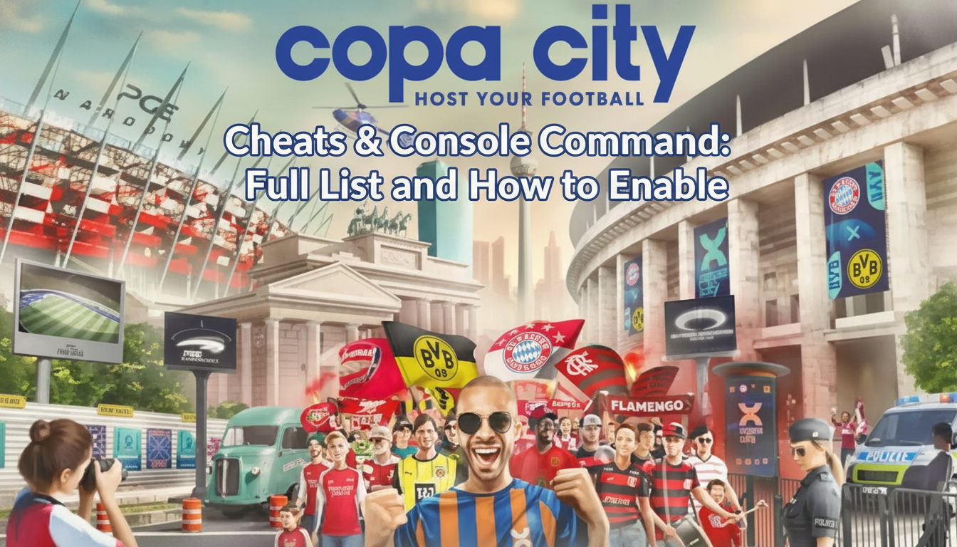COPA CITY Cheats & Console Commands: Full List and How to Enable