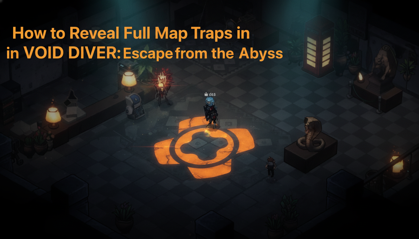 How to Reveal Full Map Traps in VOID DIVER: Escape from the Abyss