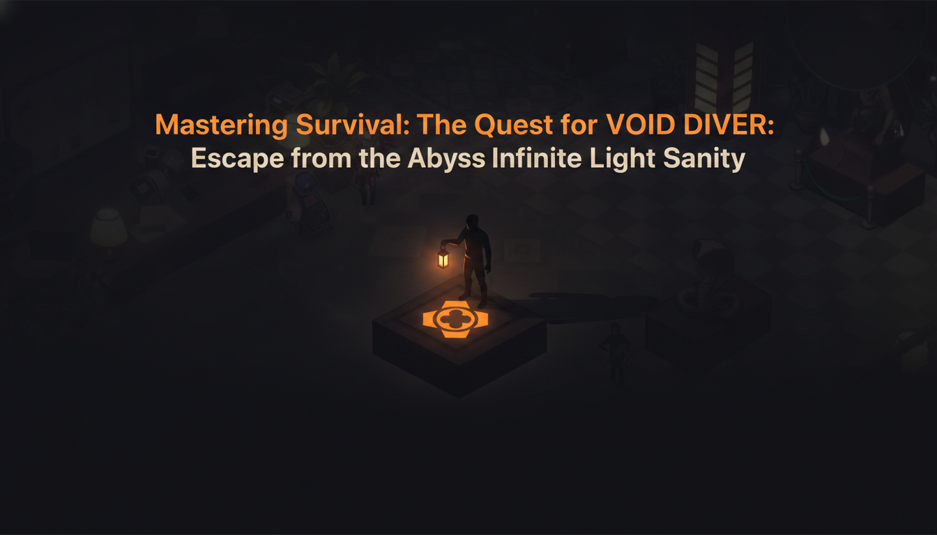Mastering Survival: The Quest for VOID DIVER: Escape from the Abyss Infinite Light Sanity