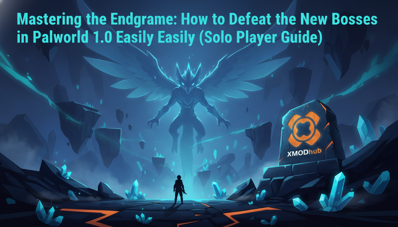 Mastering the Endgame: How to Defeat the New Bosses in Palworld 1.0 Easily (Solo Player Guide)