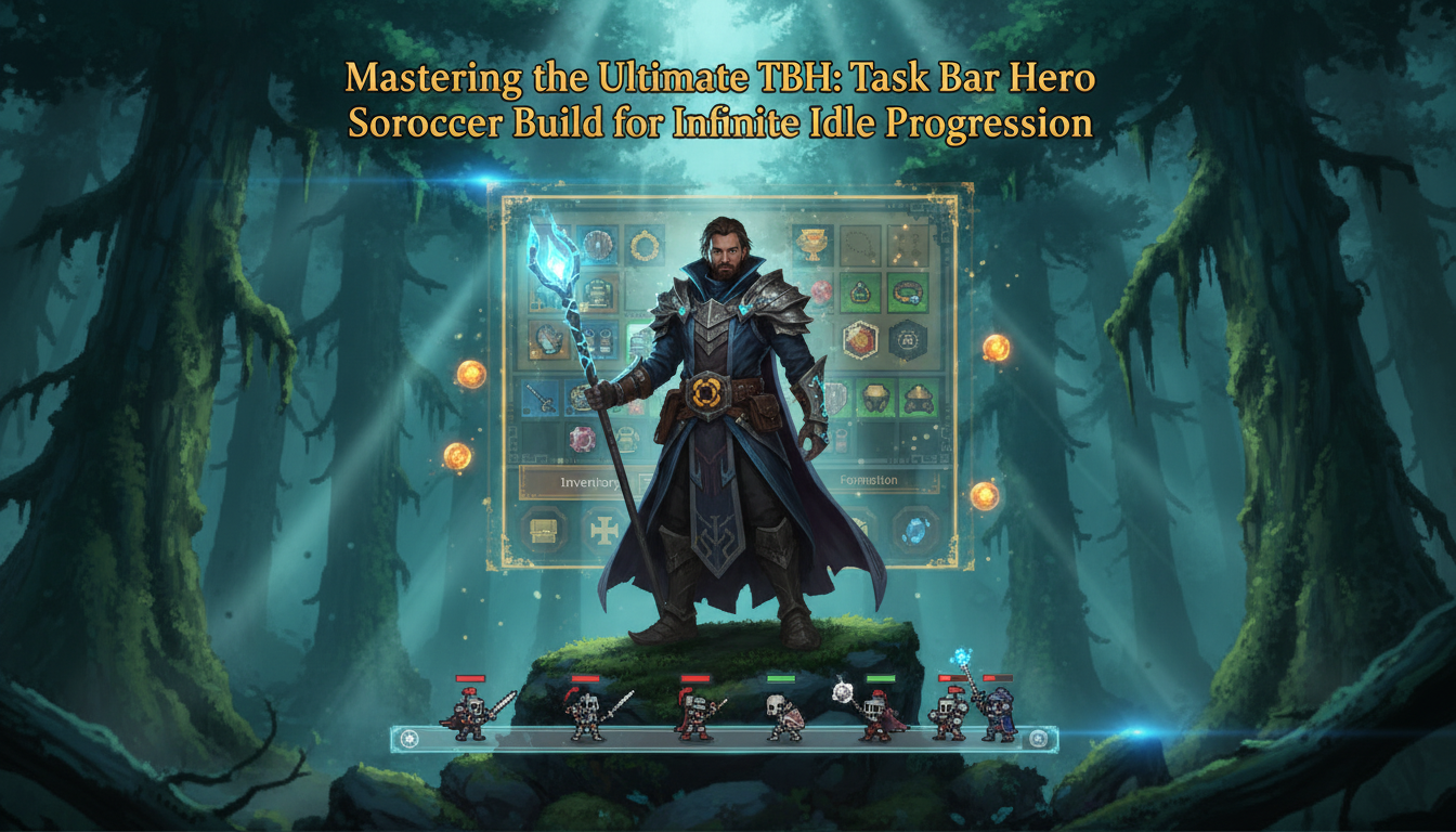 Mastering the Ultimate TBH: Task Bar Hero Sorcerer Build for Infinite Idle Progression