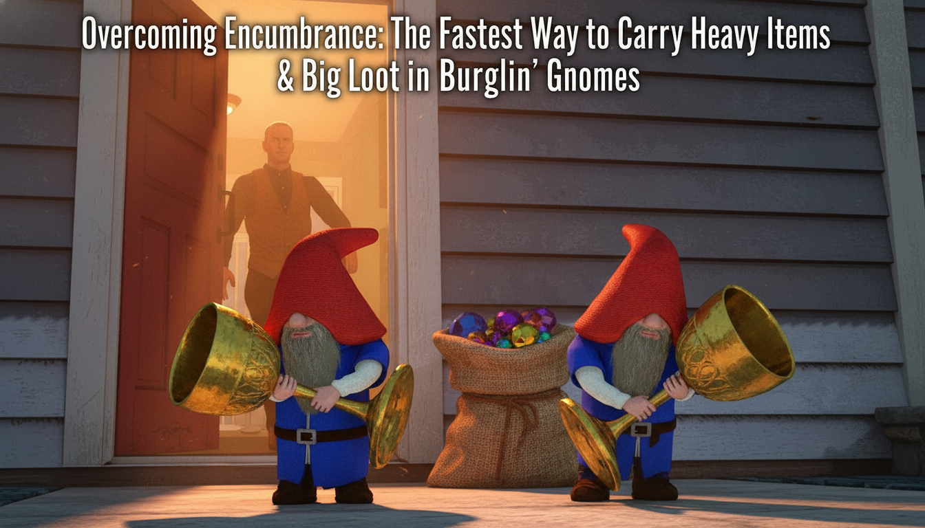 Overcoming Encumbrance: The Fastest Way to Carry Heavy Items & Big Loot in Burglin’ Gnomes