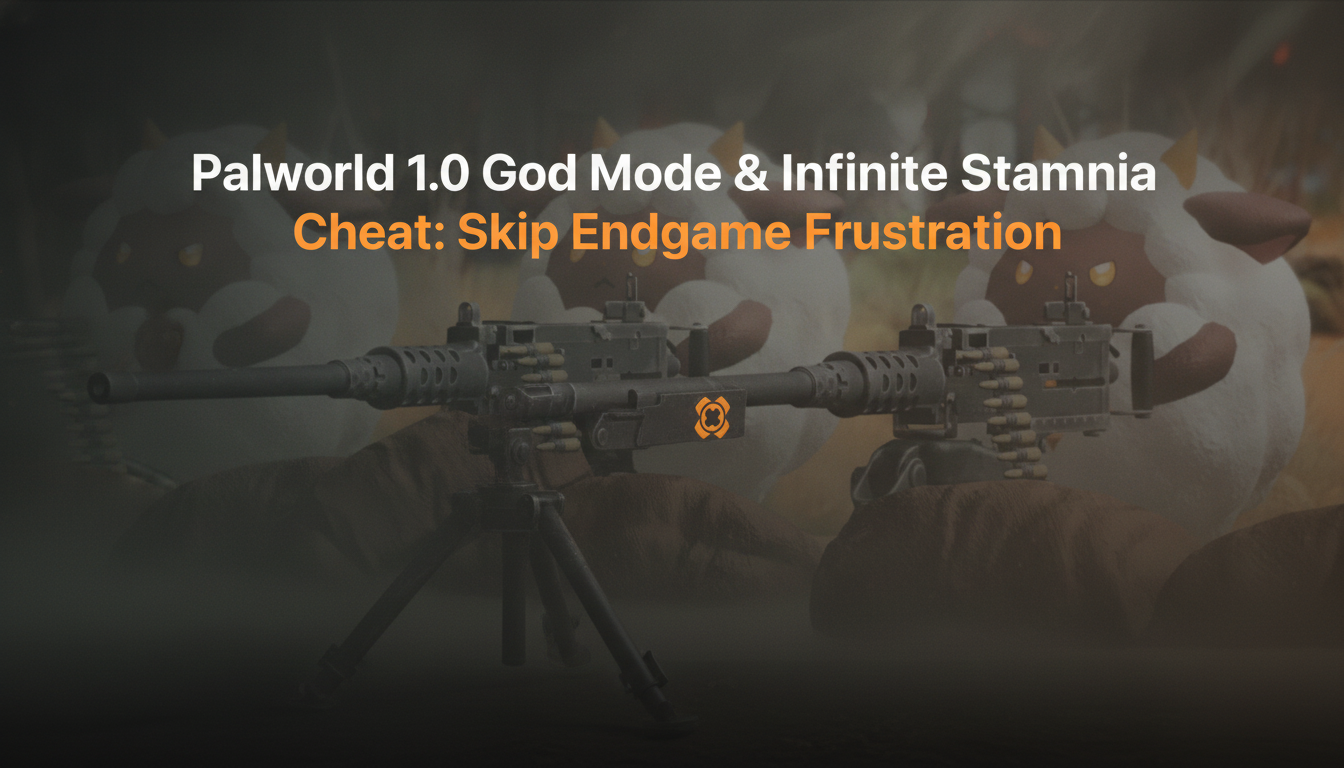 Palworld 1.0 God Mode & Infinite Stamina Cheat: Skip Endgame Frustration