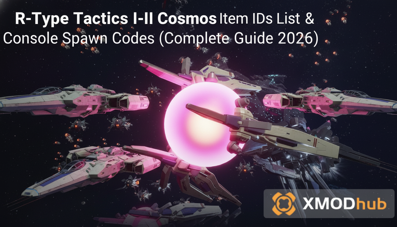 R-Type Tactics I-II Cosmos Item IDs List & Console Spawn Codes (Complete Guide 2026)