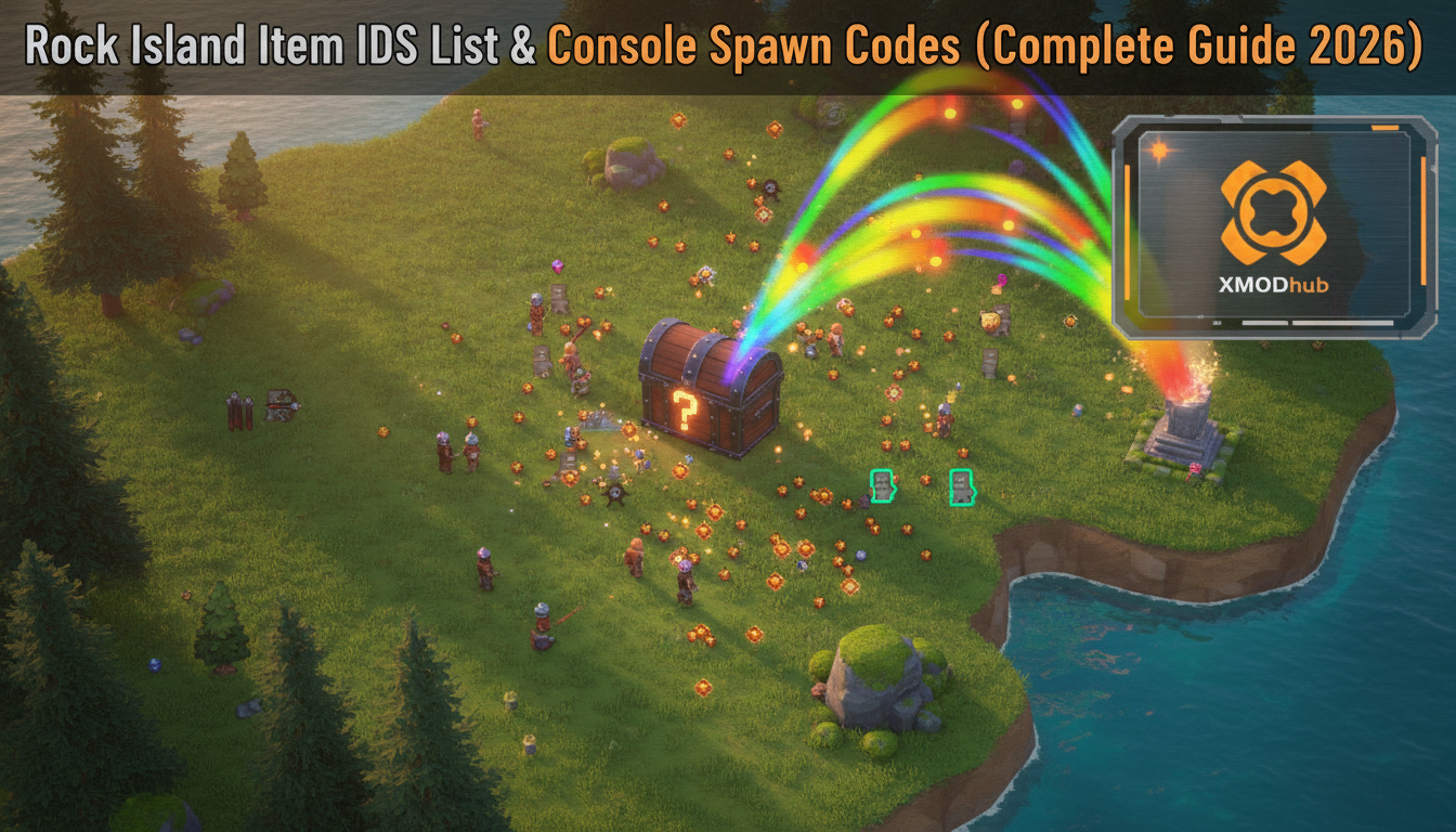 Rock Island Item IDs List & Console Spawn Codes (Complete Guide 2026)