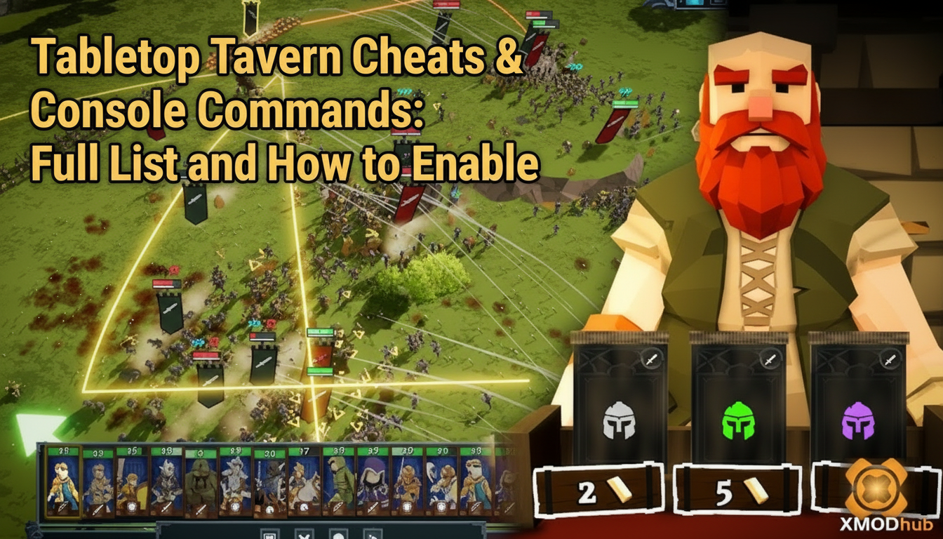 Tabletop Tavern Cheats & Console Commands: Full List and How to Enable