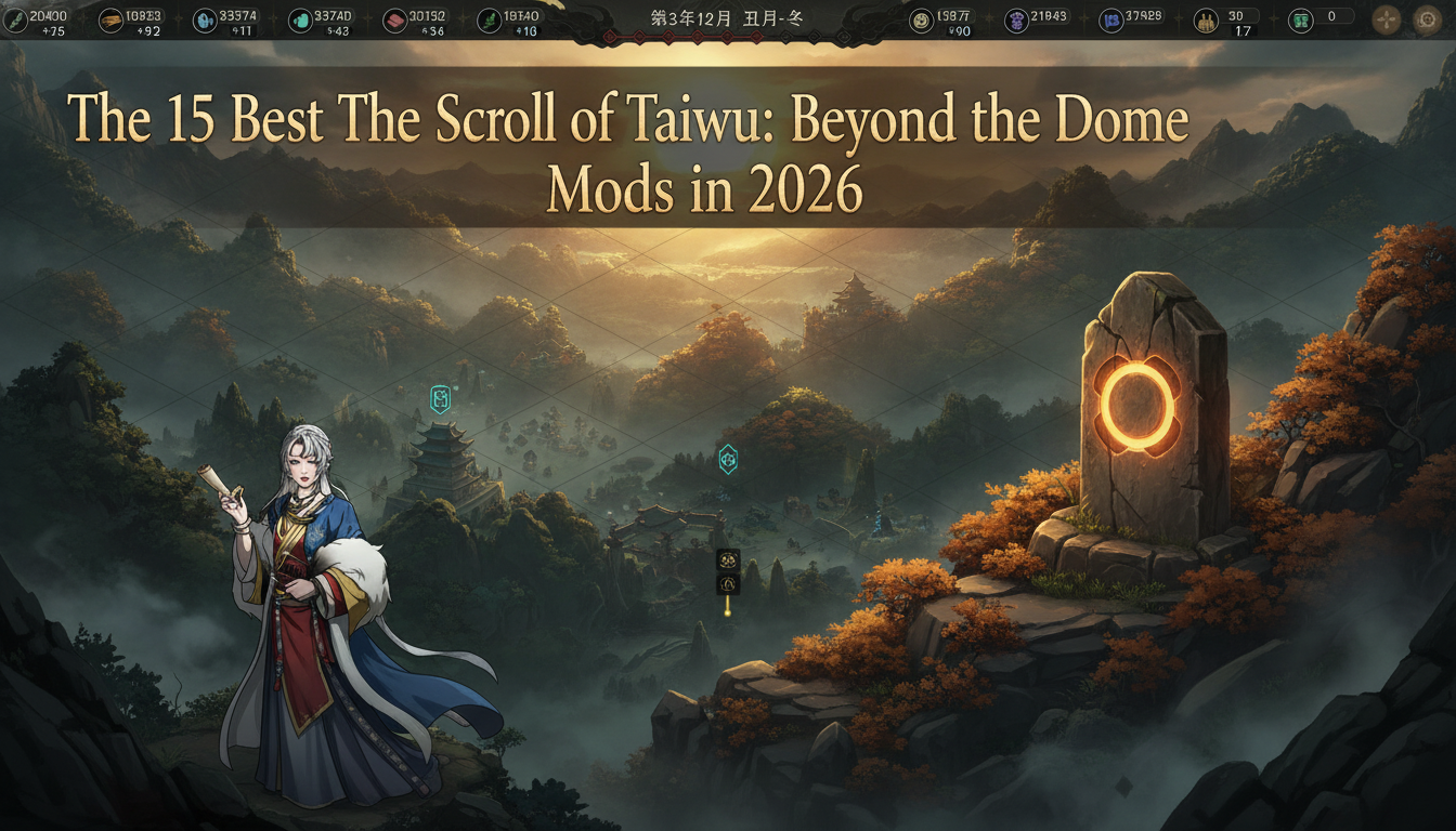 The 15 Best The Scroll of Taiwu: Beyond the Dome Mods in 2026: Essential Enhancements & Tweaks