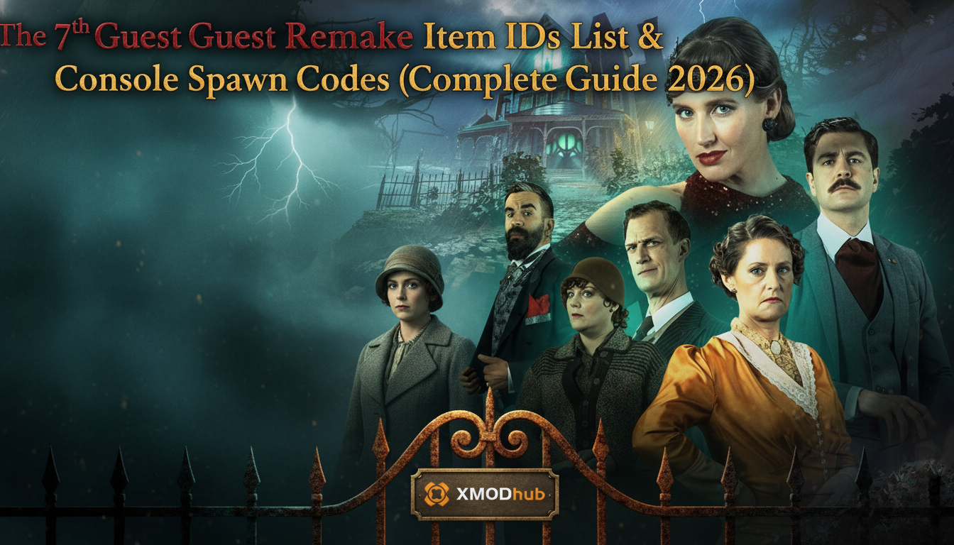 The 7th Guest Remake item IDs