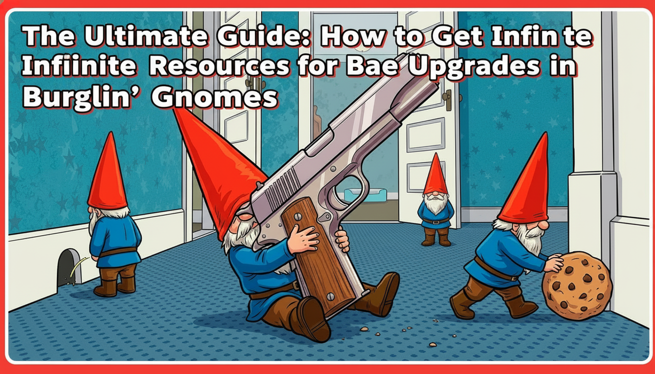 The Ultimate Guide: How to Get Infinite Resources for Base Upgrades in Burglin' Gnomes
