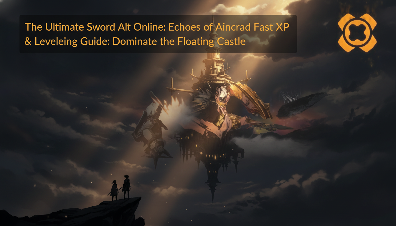 Blog banner for "The Ultimate Sword Art Online: Echoes of Aincrad Fast XP & Leveling Guide: Dominate the Floating Castle"