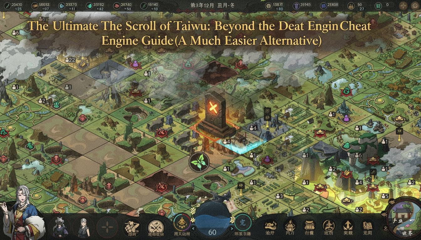 The Ultimate The Scroll of Taiwu: Beyond the Dome Cheat Engine Guide (And A Much Easier Alternative)