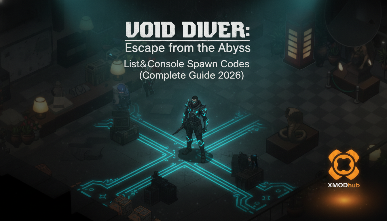 VOID DIVER: Escape from the Abyss Item IDs List & Console Spawn Codes (Complete Guide 2026)