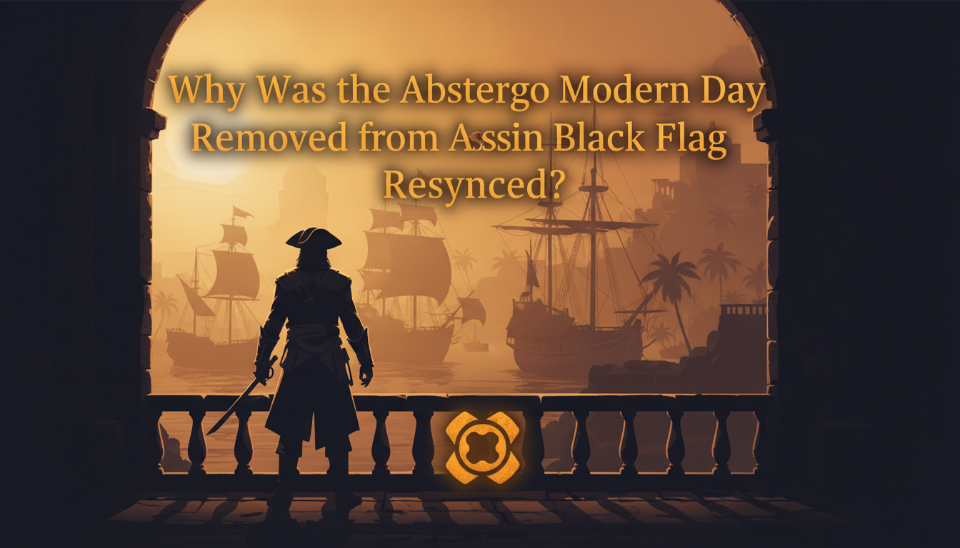 Why Was the Abstergo Modern Day Removed from Assassin’s Creed Black Flag Resynced?