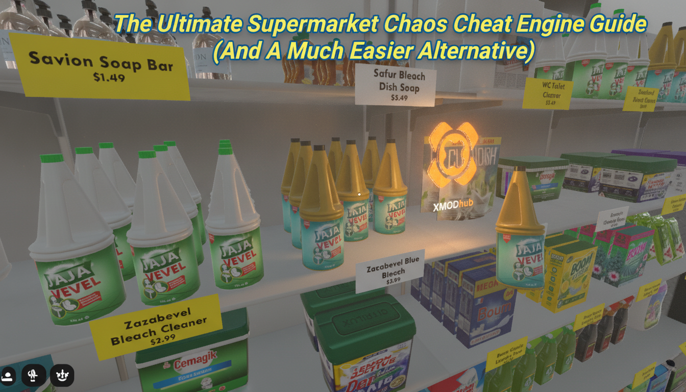 The Ultimate Supermarket Chaos Cheat Engine Guide (And A Much Easier Alternative)