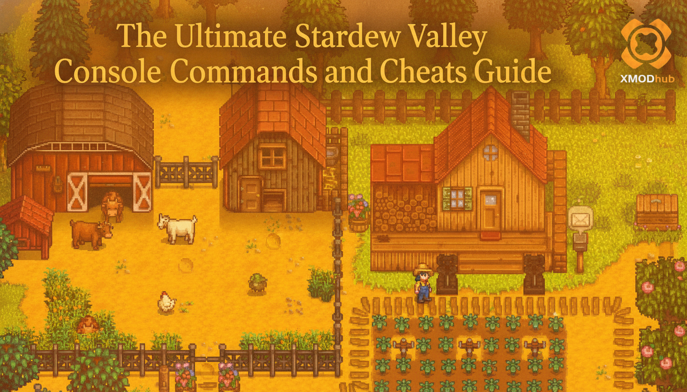 The Ultimate Stardew Valley Console Commands and Cheats Guide