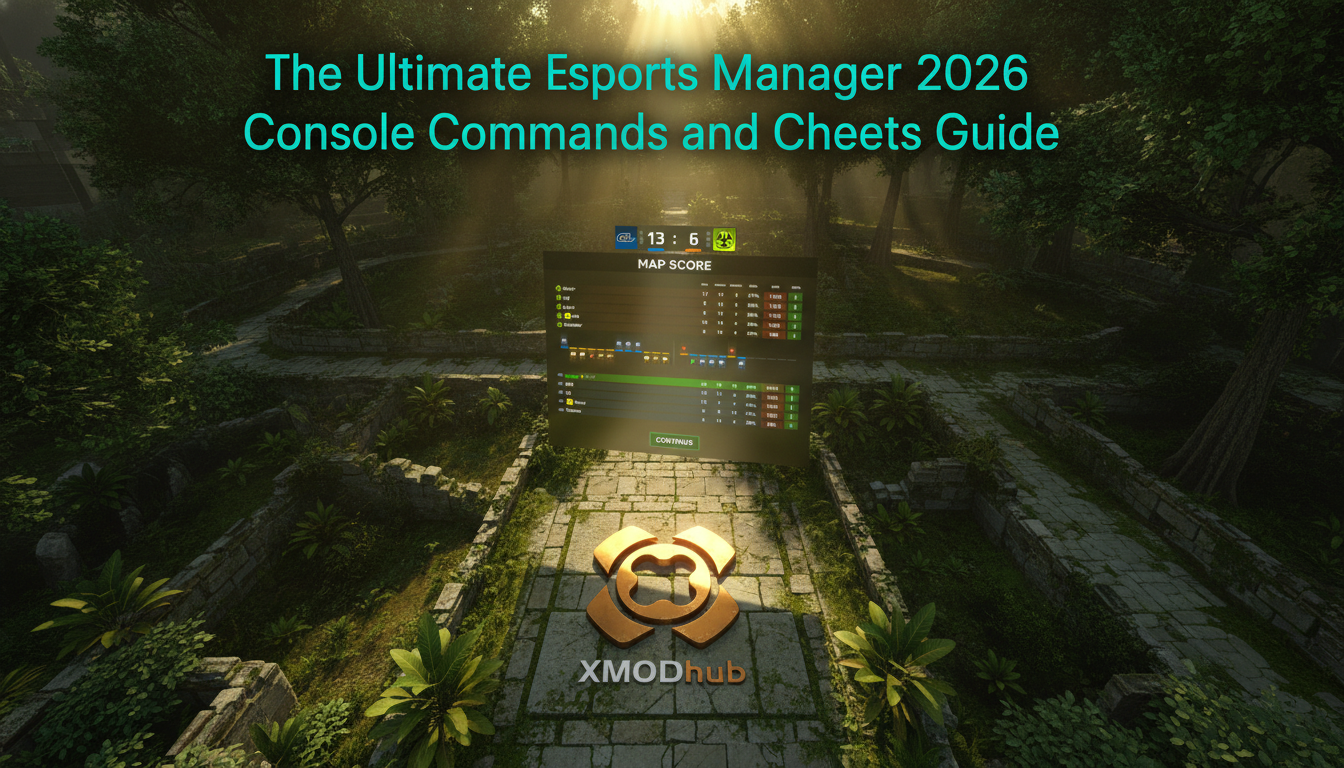 The Ultimate Esports Manager 2026 Console Commands and Cheats Guide