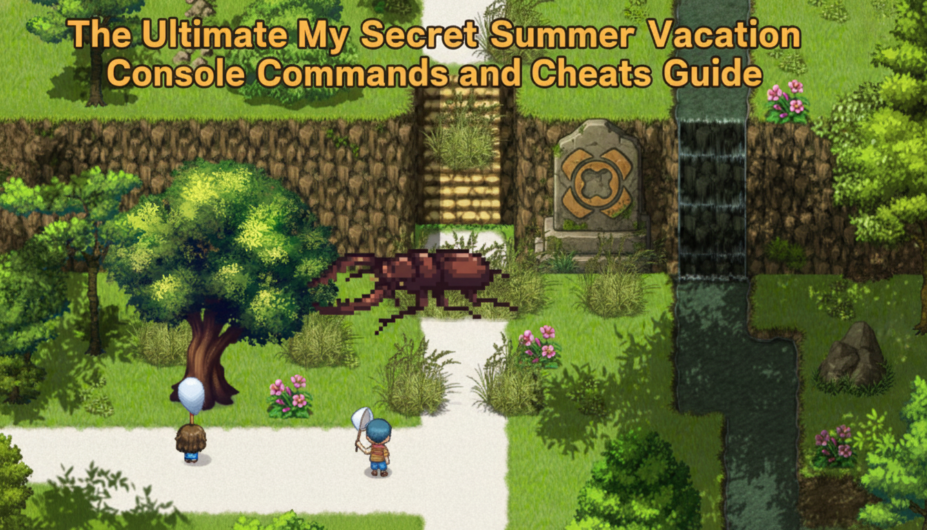 The Ultimate My Secret Summer Vacation Console Commands and Cheats Guide