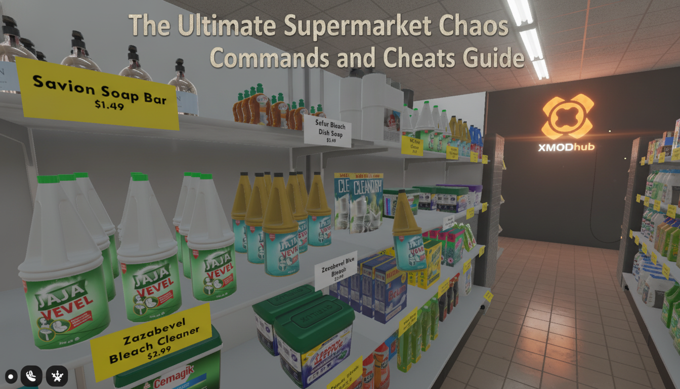 The Ultimate Supermarket Chaos Console Commands and Cheats Guide