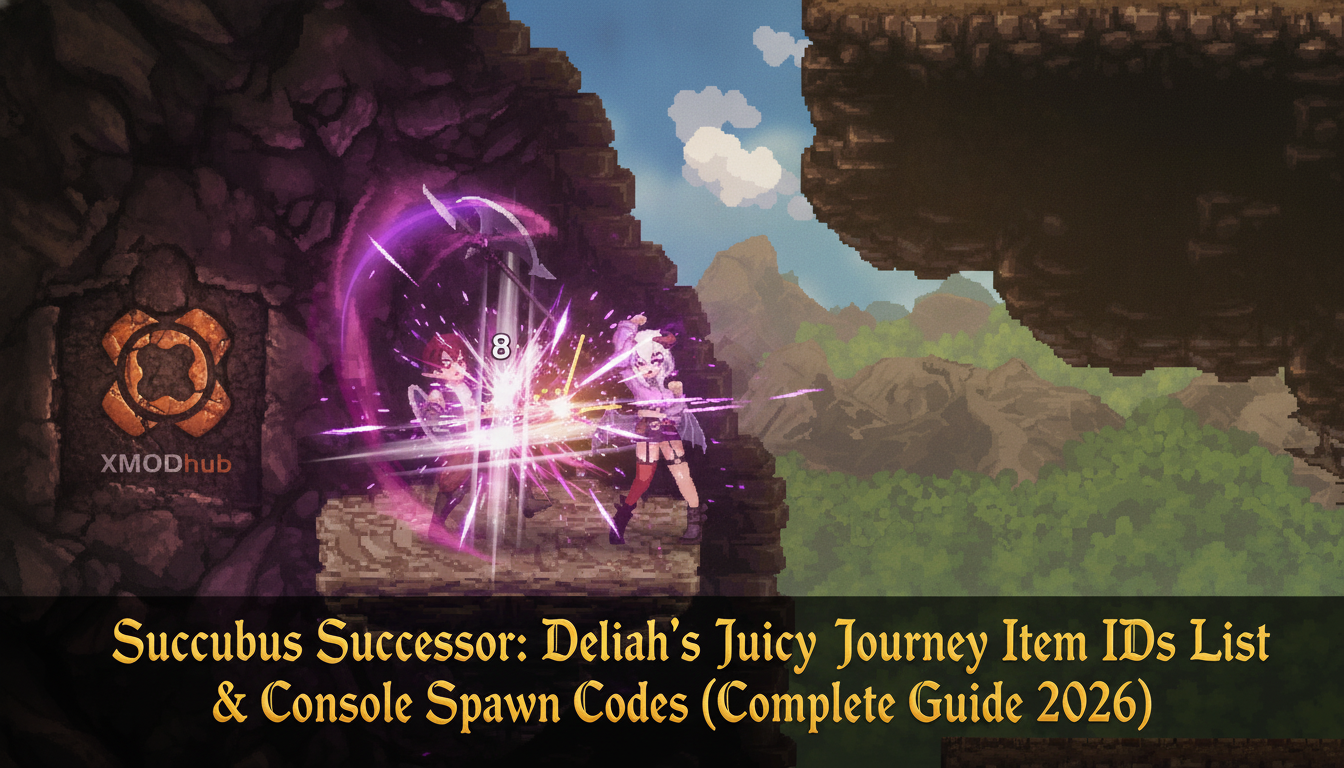 Succubus Successor: Delilah’s Juicy Journey Item IDs List & Console Spawn Codes (Complete Guide 2026)