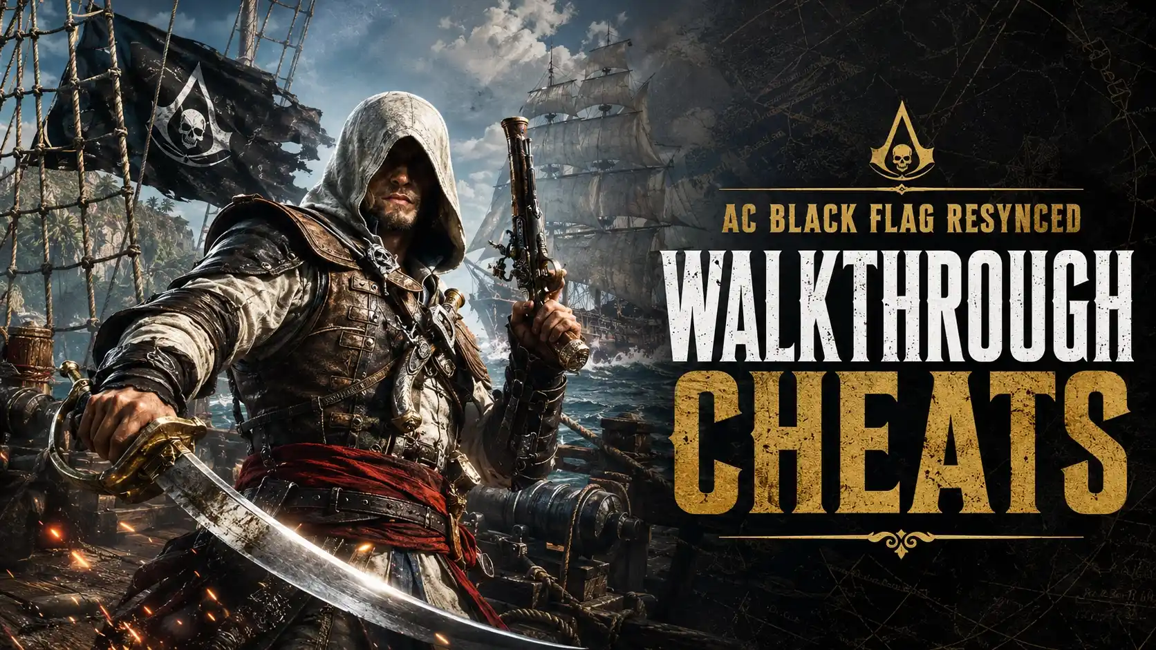 AC Black Flag Resynced Walkthrough Cheats: Safe trainer