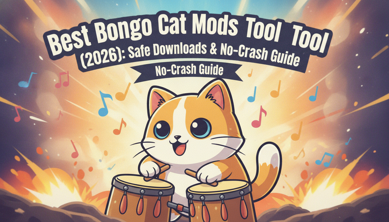 Best Bongo Cat Mods Tool (2026): Safe Downloads & No-Crash Guide