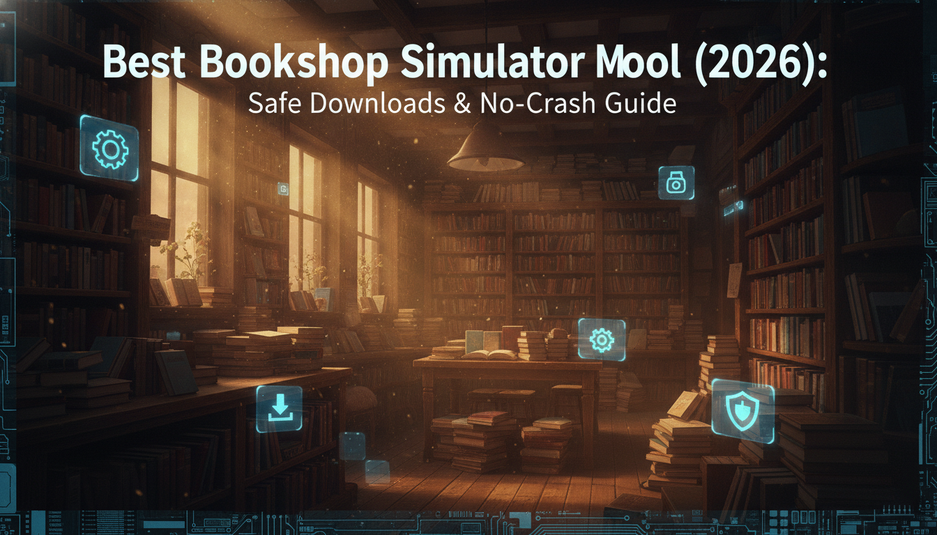 Best Bookshop Simulator Mods Tool (2026): Safe Downloads & No-Crash Guide