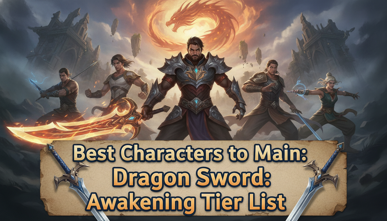 Best Characters to Main: Dragon Sword: Awakening Tier List