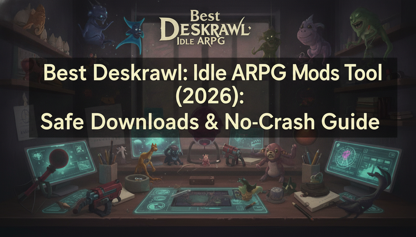 Best Deskrawl: Idle ARPG Mods Tool (2026): Safe Downloads & No-Crash Guide