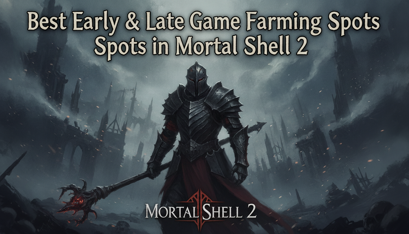 Best Early & Late Game Farming Spots in Mortal Shell 2