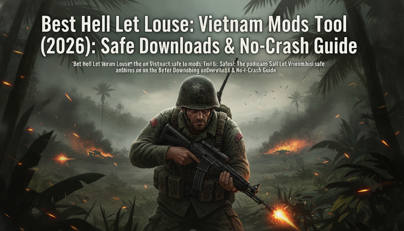Best Hell Let Loose: Vietnam Mods Tool (2026): Safe Downloads & No-Crash Guide