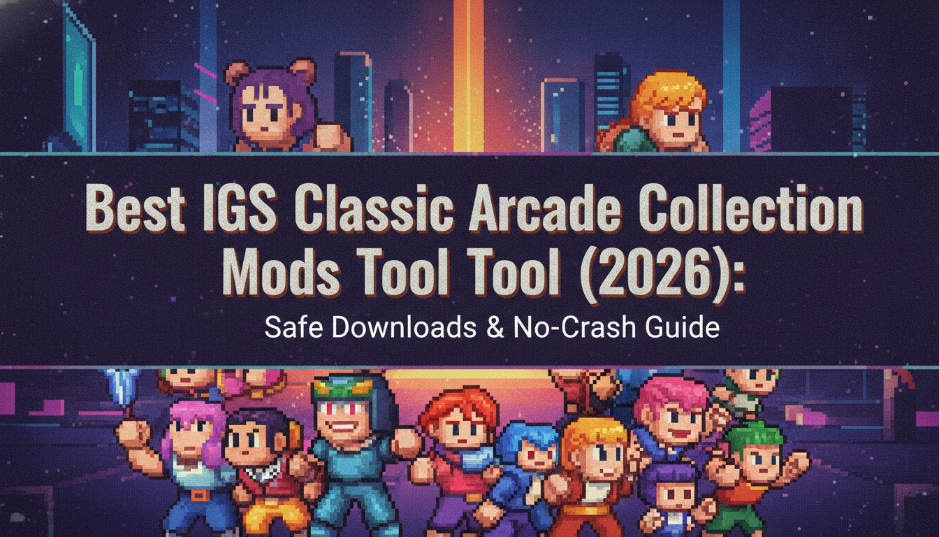 Best IGS Classic Arcade Collection Mods Tool (2026): Safe Downloads & No-Crash Guide