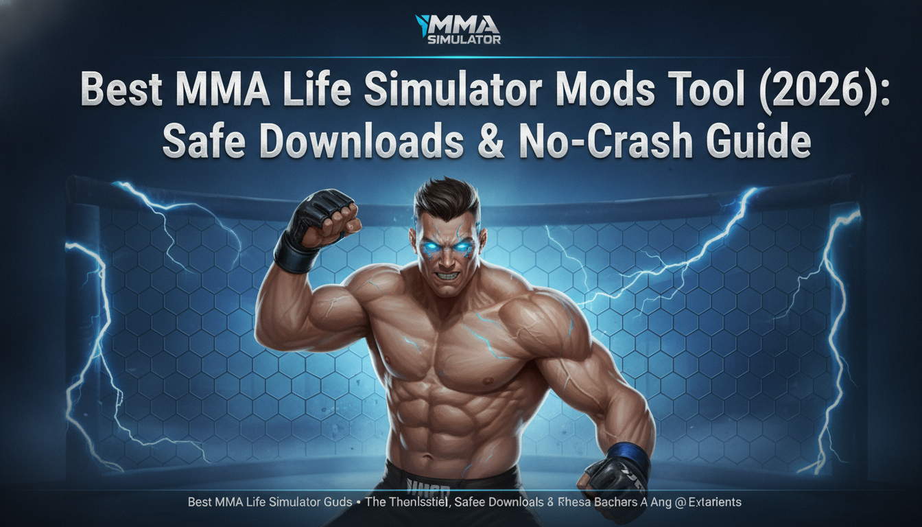 Лучший инструмент для модов MMA Life Simulator (2026): безопасное скачивание и руководство без вылетов
