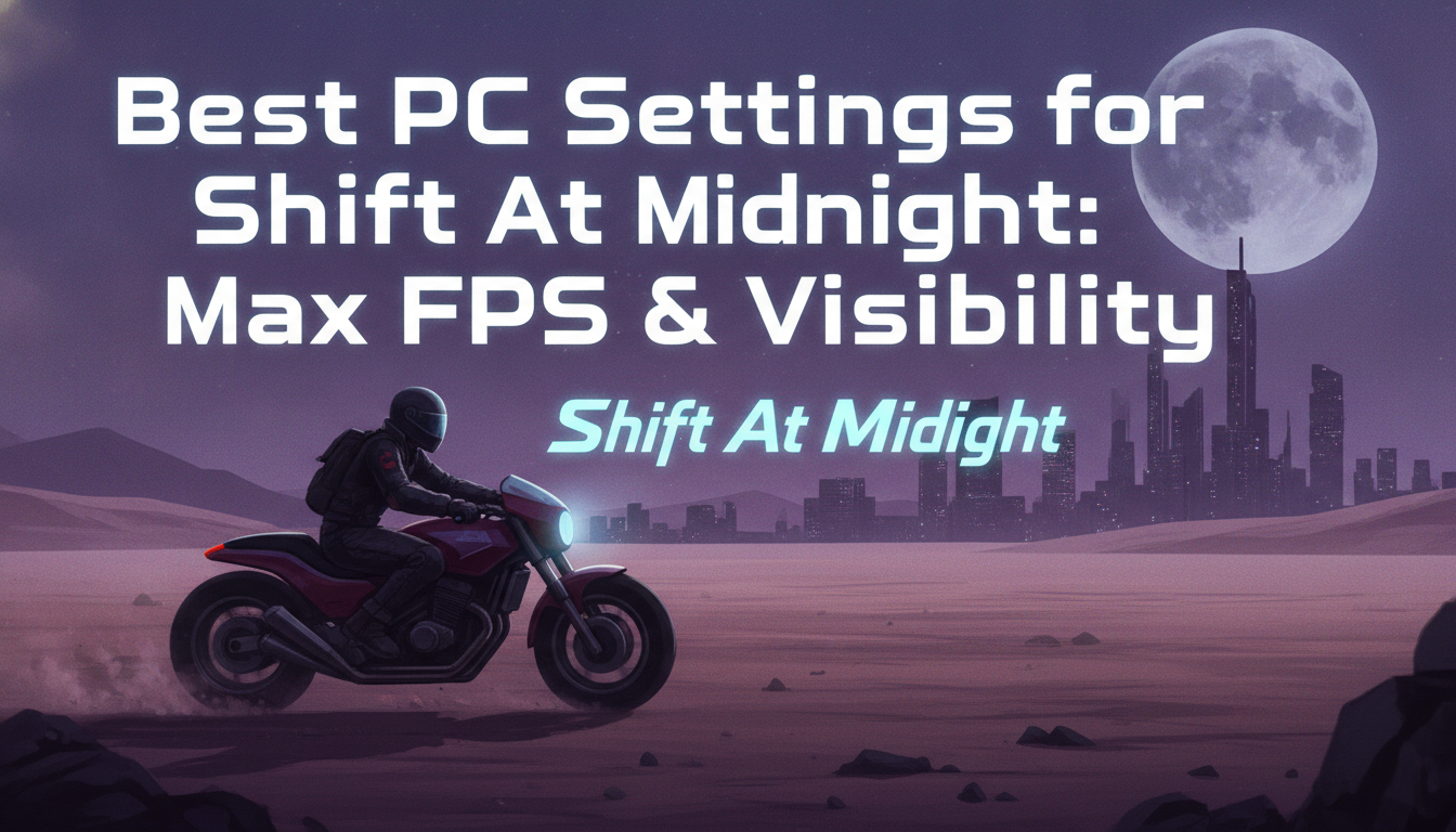 Best PC Settings for Shift At Midnight: Max FPS & Visibility