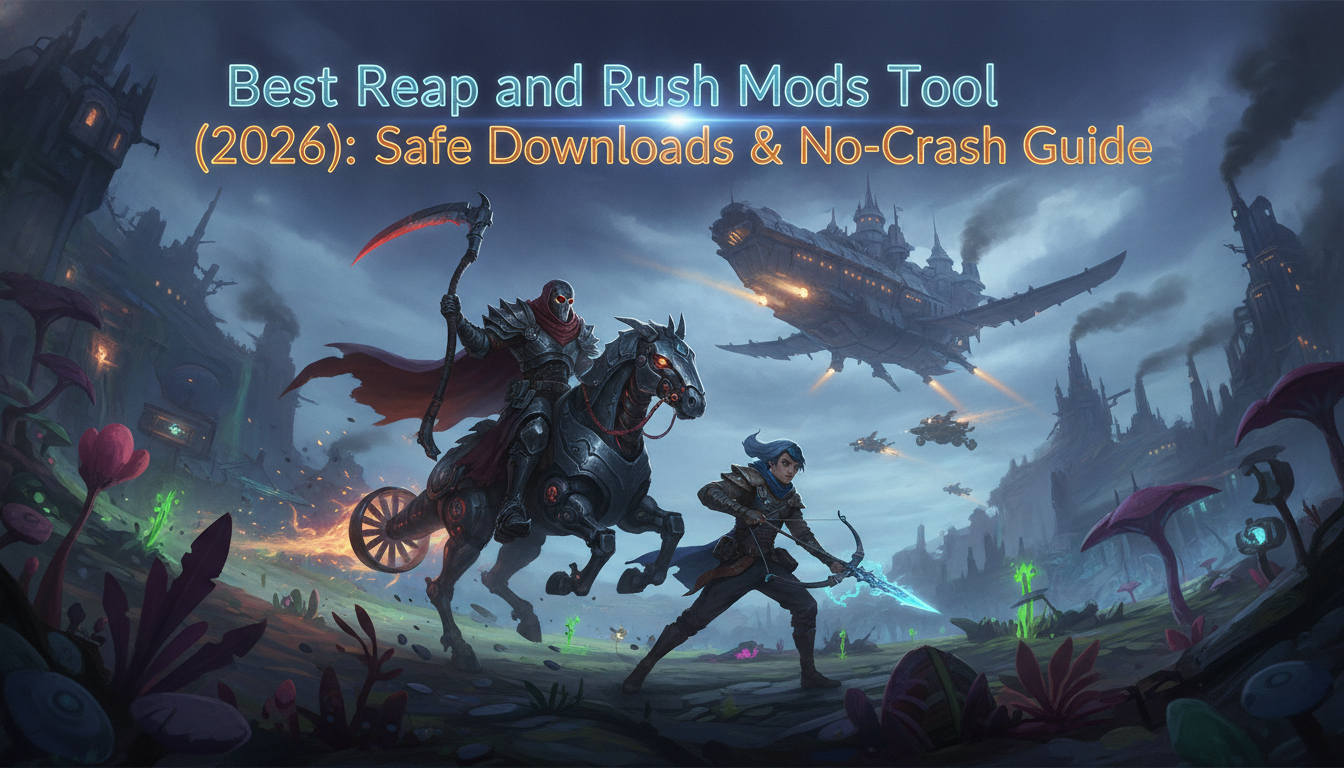 Best Reap and Rush Mods Tool (2026): Safe Downloads & No-Crash Guide